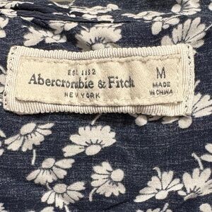 Abercrombie & Fitch Navy Floral Blouse